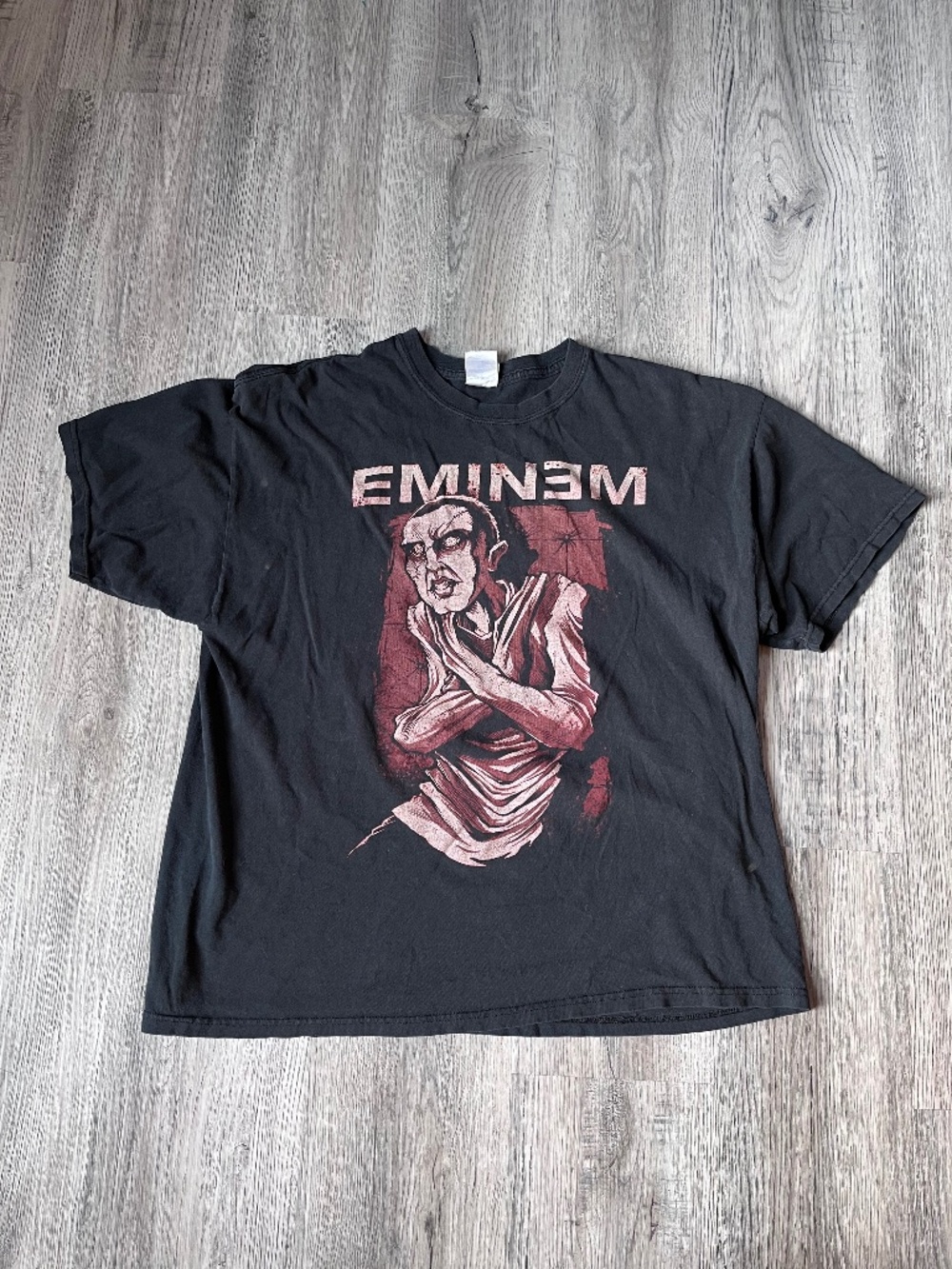 Eminem Slim Shady Relapse Straight Jacket Horror Rap T Shirt Men's Size XL